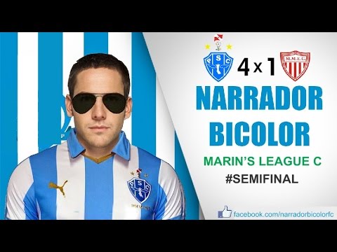 Narrador Bicolor - Paysandu 4x1 Mogi Mirim (Marin's League C - Semifinal)