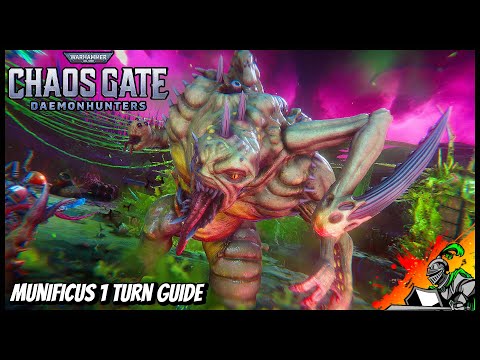 Munificus the Undying | 1 Turn Boss Guide | Warhammer 40k : Chaos Gate - Daemonhunters