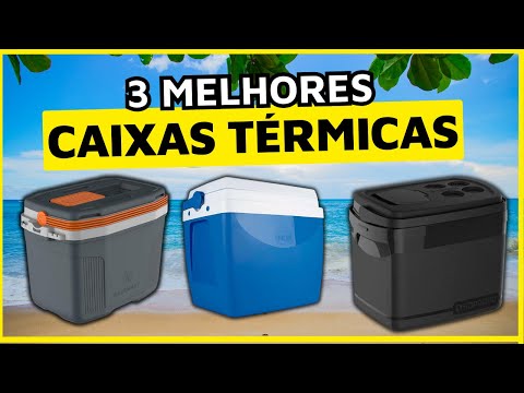 3 Melhores CAIXAS TÉRMICAS/COOLER de 2024. Qual a Melhor Marca de Caixa Térmica?