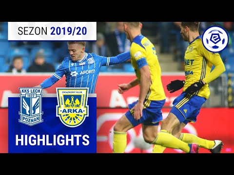 Lech Poznań – Arka Gdynia 1:1 [Skrót] 20. Kolejka | 2019/20