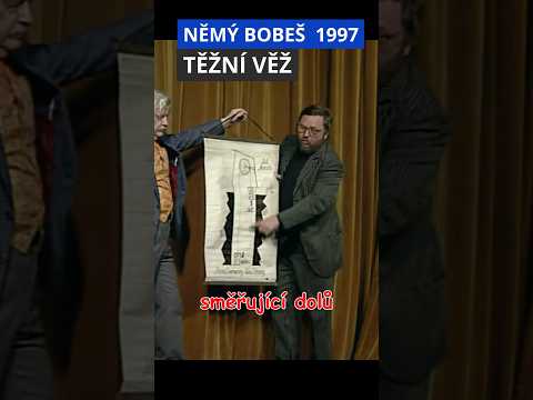 Těžní věž - Němý Bobeš 1997   divadlo Járy Cimrmana #djc #humor #cimrman #divadlo