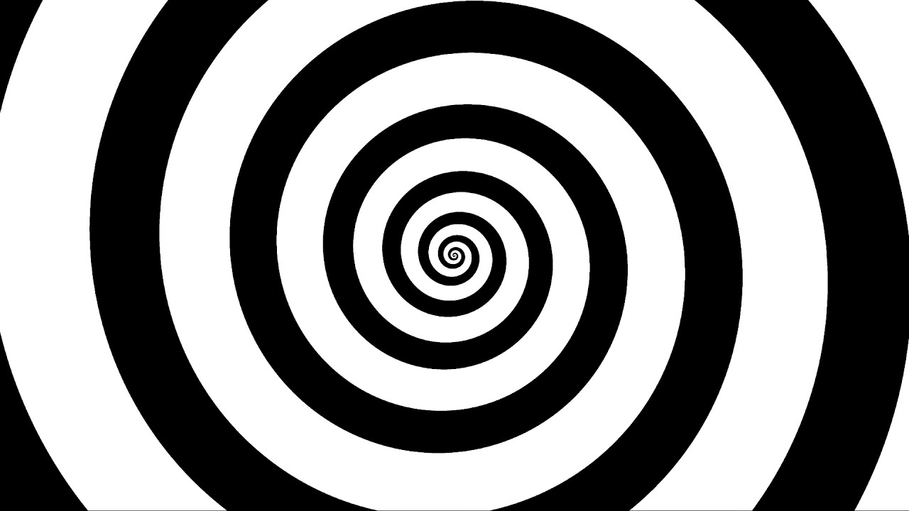 Hypnotizing spiral meditation video - Slow hypnosis - Hypnotize yourself (2 Hours/No Sound)