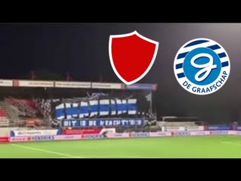 FC Oss vs De Graafschap 01.10.2021 pyro choreo ultras