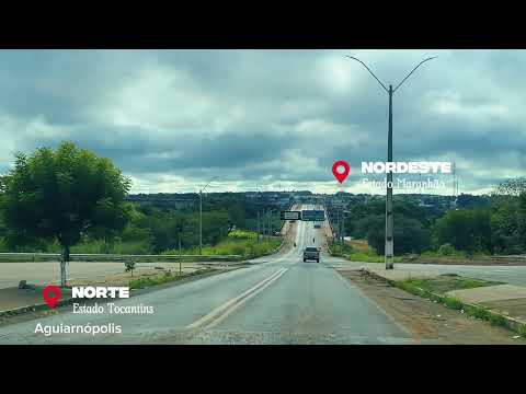 Travessia ligando o norte ao Nordeste de um lado Aguiarnópolis Tocantins do outro lado Estreito-Ma 