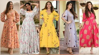 Wow One Piece Dress Picture Long Gown Design Latest Fancy Kurta Kurti Design Watch Hd Mp4 Videos Download Free