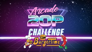 Arcade 20p Challenge - BurgerTime