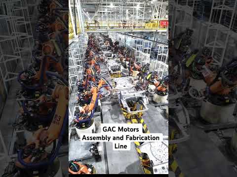 Thumbnail for Typical vehicle manufacturing line, GAC motors #automobile #carfactory #cars #robots by Motor vehicle, Automobile, Car, Vehicle, Robot
