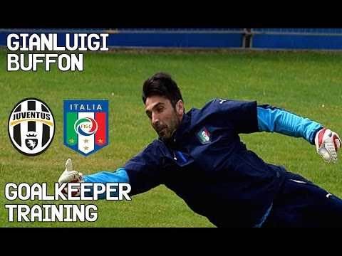 Gianluigi Buffon / Goalkeeper Training / Juventus and Italy !