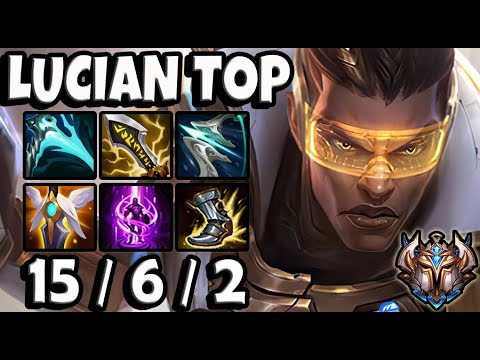 Lucian TOP vs Jayce [ Afreeca Bang ] Korea Challenger Patch 11.11 ✅