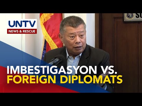 Iligal na aktibidad ng foreign diplomats sa PH, tututukan ng NBI — DOJ
