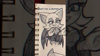 Yandere Rouge is definitely one of my favorites in the Yandere!Sonic AU 👀 #rougethebat #yandere