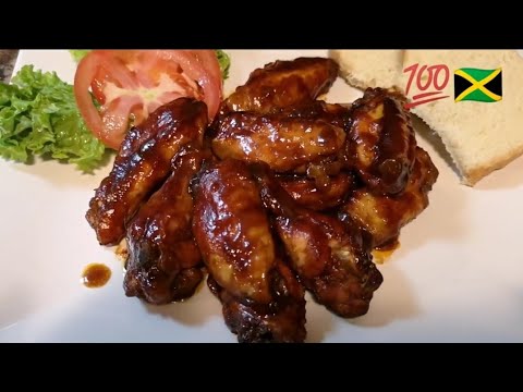How cook authentic Jamaican BBQ Chicken Wings recipe