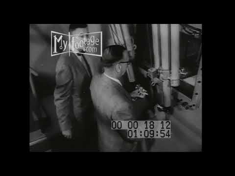 1956 Atomic Experimental Lab with Master Slave Manipulator