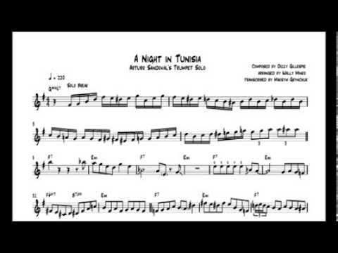 Arturo Sandoval - A Night in Tunisia Trumpet Solo and Cadenza