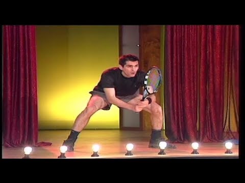 Neša Bridžis kao Novak Djokovic (Ami G Show 2011)