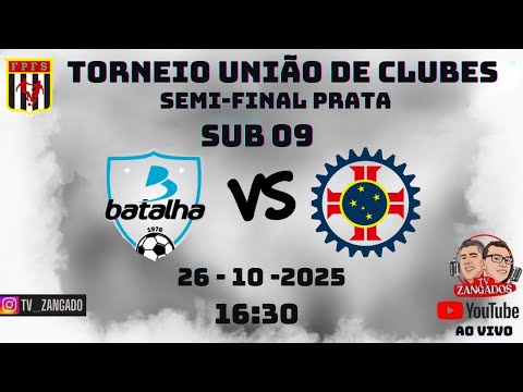 SEMI-FINAL S9 BATALHA X CTC VILA EMA  TORNEIO UNIÃO DE CLUBES 2025