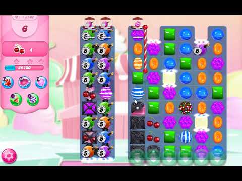 Candy Crush Saga Level 6502 No boosters
