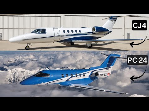 Head-to-Head: Citation CJ4 vs Pilatus PC-24
