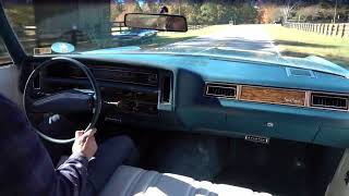 1975 Chevrolet Caprice Classic Convertible Driving Video