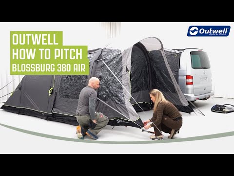 How to Pitch: Blossburg 380 Air | Outwell 2023