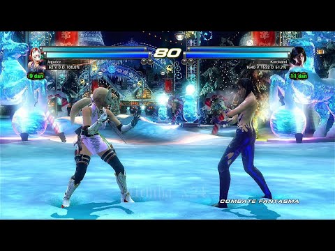 208_5 Kunimitsu y Yoshimitsu vs Unknown y Ogre Ryona - Tekken Tag 2 ( Anakin-x24 ) PS3 OffLine v1