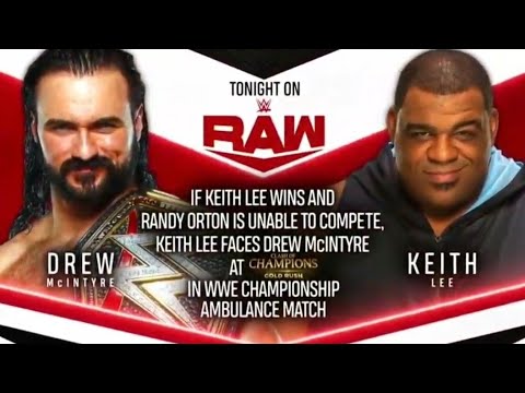 Drew McIntyre vs Keith Lee (Full Match Part 1/2)