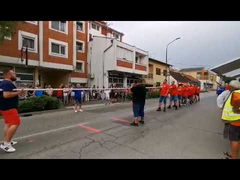 Potezanje konopa/rope pulling, Donji Miholjac 17.07.2021.