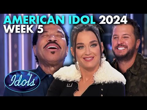 AMERICAN IDOL 2024 ALL WEEK 5 AUDITIONS