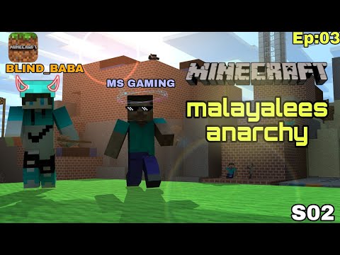 | Minecraft anarchy server |@MalayaleesCraft enchantment table | S02 Ep:03 @MS GAMING