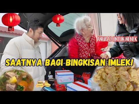 BERI HADIAH KE PARA ORANG TUA MENJELANG IMLEK + MASAK SOP IGA DAN UDANG CREAMY! 🤤💗