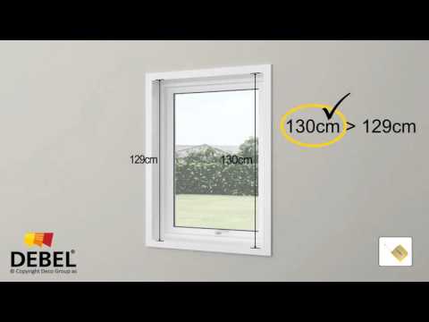 Plisségardin Debel Touch Split Ljusavskärmande