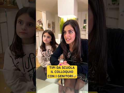 TIPI DA SCUOLA - Il Colloquio Con I GENITORI 🥹 - iPantellas