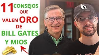 11 CONSEJOS DE ORO DE BILL GATES REVELADOS POR VÍCTOR ROBLES ◀️ (para la vida y la programación 💻)