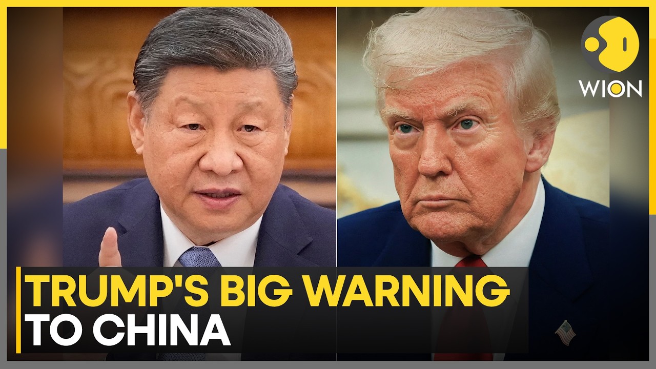 US-Iran War: Trump Warns China Against Helping Iran With Aerial Defence Systems Allegedly |WION News