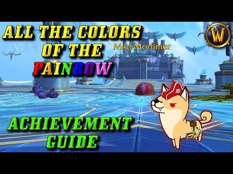 All the Colors of the Painbow Guide (Kyrian Path of Ascension/Gruesome Flayedwing Mount Guide)