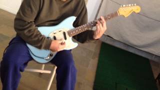 Video thumbnail for Fender 1965 Reissue Mustang Guitar Japan - Daphne Blue by johnwindsormovies