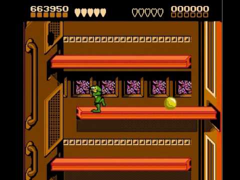 Battletoads Perfect Walkthrough Level 10 - Rat Race