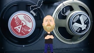 Video thumbnail for Celestion V Type vs A Type - Metal Demo by Riffs, Beards & Gear