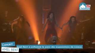 Amel Bent chante &quot;Instinct&quot; au parc des expos à Lisieux