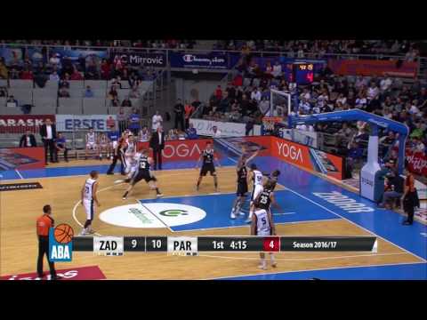 ABA Liga 2016/17, Round 10 match: Zadar  - Partizan NIS (19.11.2016)