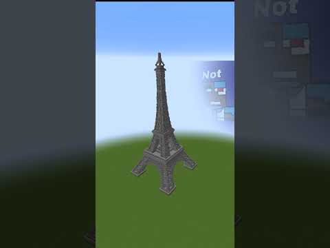 NotCyborg - Minecraft: EIFFEL TOWER BUILD CHALLENGE ( 2,000,000 Blocks )