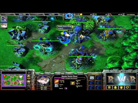 Zhouxixi(NE) vs Yumiko(HU) - Game 3 - WarCraft 3 gameplay - RN565