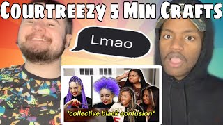 courtreezy '5 MIN CRAFTS NEEDS TO BE CANCELED' REACTION