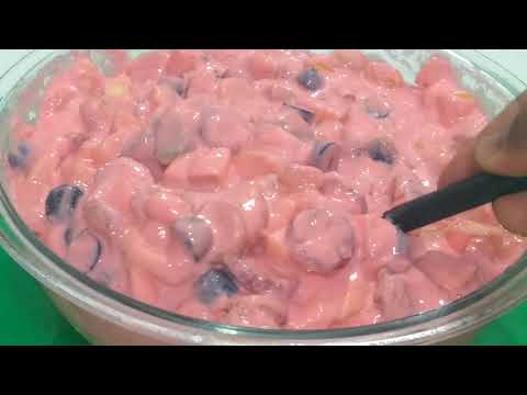 How to make creamy fruit salad