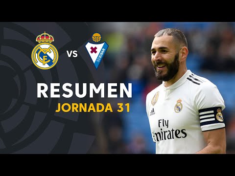 Highlights Real Madrid vs SD Eibar (2-1)