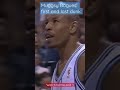 Muggsy Bogues’ first and last dunk: (clip from @ThrowbackHoops on Twitter)