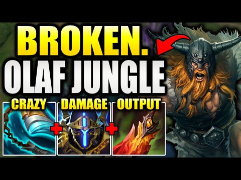 OLAF JUNGLE: The Hidden OP Pick NOBODY Uses (With the CORRECT Build!)