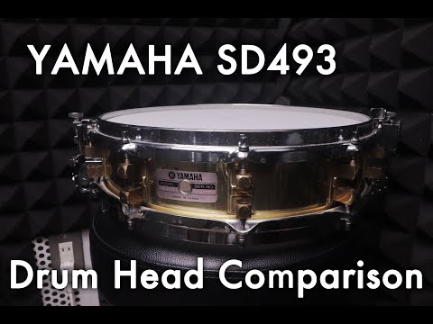 Yamaha SD-493 14x3.5" Brass Piccolo Snare Drum Weckl/Garibaldi image 10