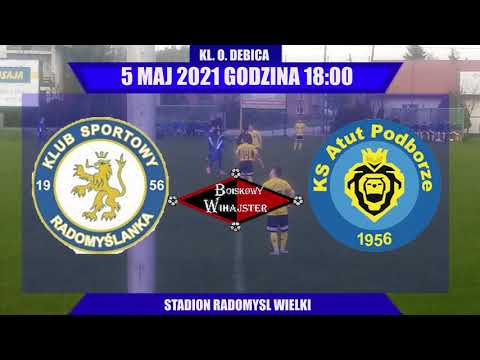 Radomyślanka - Atut Podborze 6:2 oficjalny skrót - BOISKOWY WIHAJSTER