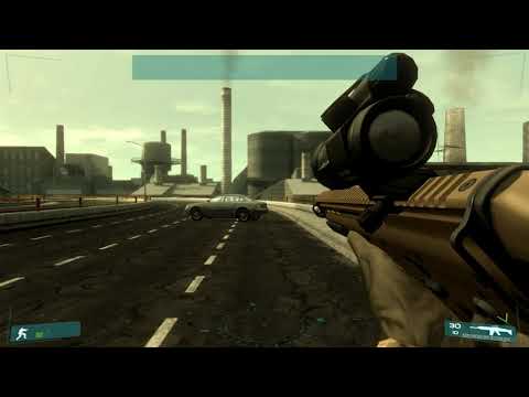 Ghost Recon Advanced Warfighter (PC) -  Mission 1. Contact! [Ko Walkthrough]